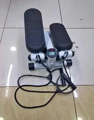 Fitness Mini Stepper With Resistance Bands
