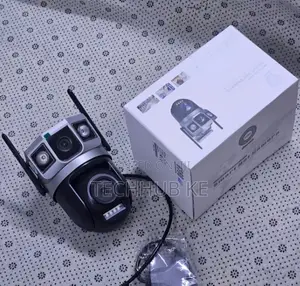 4g Wireless Dual Lens Camera With Human Detection Color Night Vision