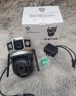 4g Dual Lens Ptz Cctv Camera With Sim Card 360° Remote Viewing