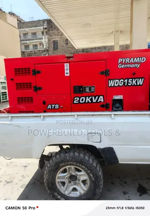 Pyramid Germany Wdg15kw/20kva Three Phase Watercooled Generator