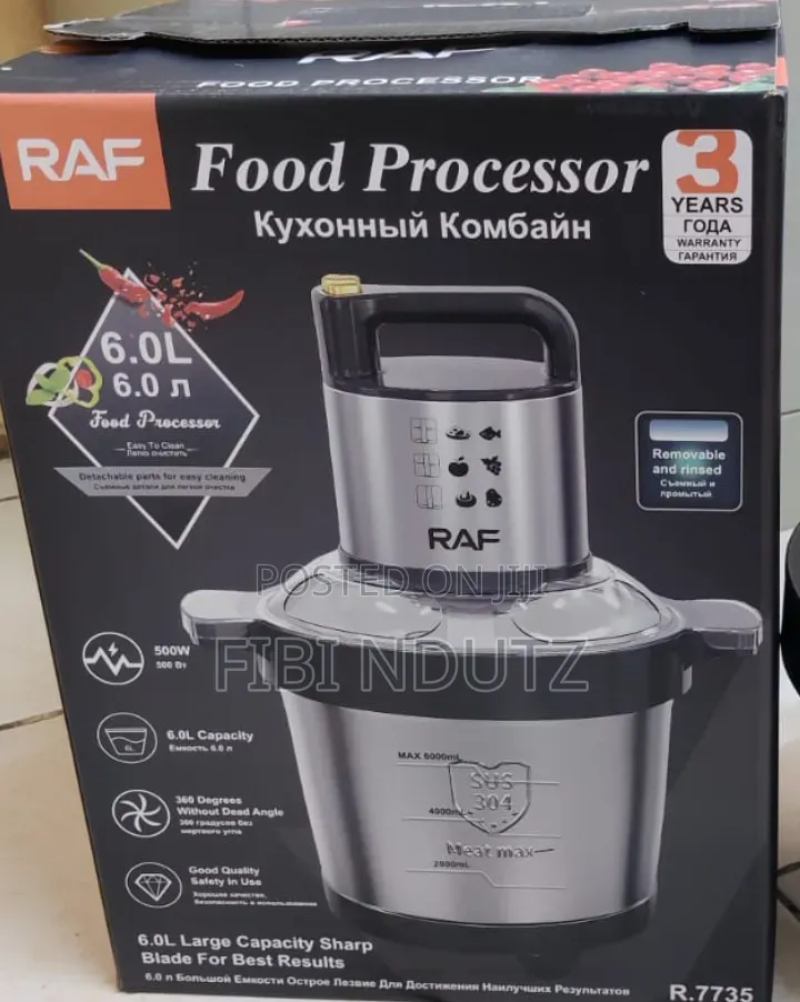 6litres Raf Food Processor/Food Processor