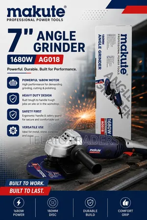 Makute 7" Angle Grinder