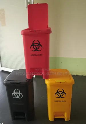 Biohazard Pedal Bins