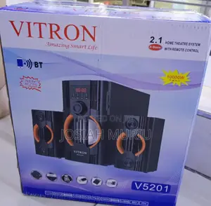Vitron V5201 Bluetooth Home Theater Speaker System – Usb/Sd/Fm