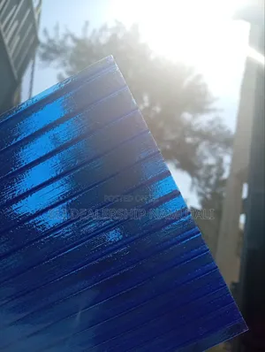 Blue Hollow Polycarbonate Roofing Sheet/Uv Resistant Multiwall Panel