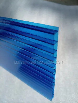 Premium Blue Hollow Polycarbonate Sheet for Roofing Carports