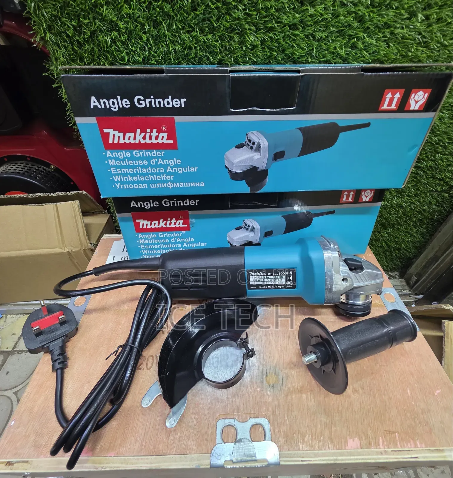 Makita Electric Angle Grinder/4" Corded Angle Grinder