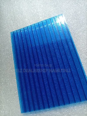 Egyptian Blue Hollow Polycarbonate Sheet/Energy-Efficient Roofing