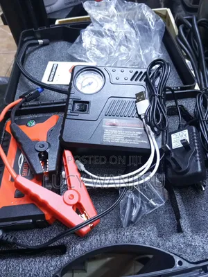 Potential Jump Starter With Compressor