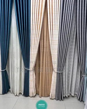 Premium Window Decor Curtains Fabrics