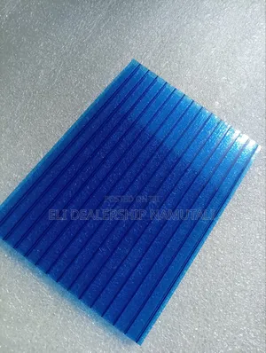 6mm Blue Twinwall Polycarbonate Roofing Sheet/Uv Protected