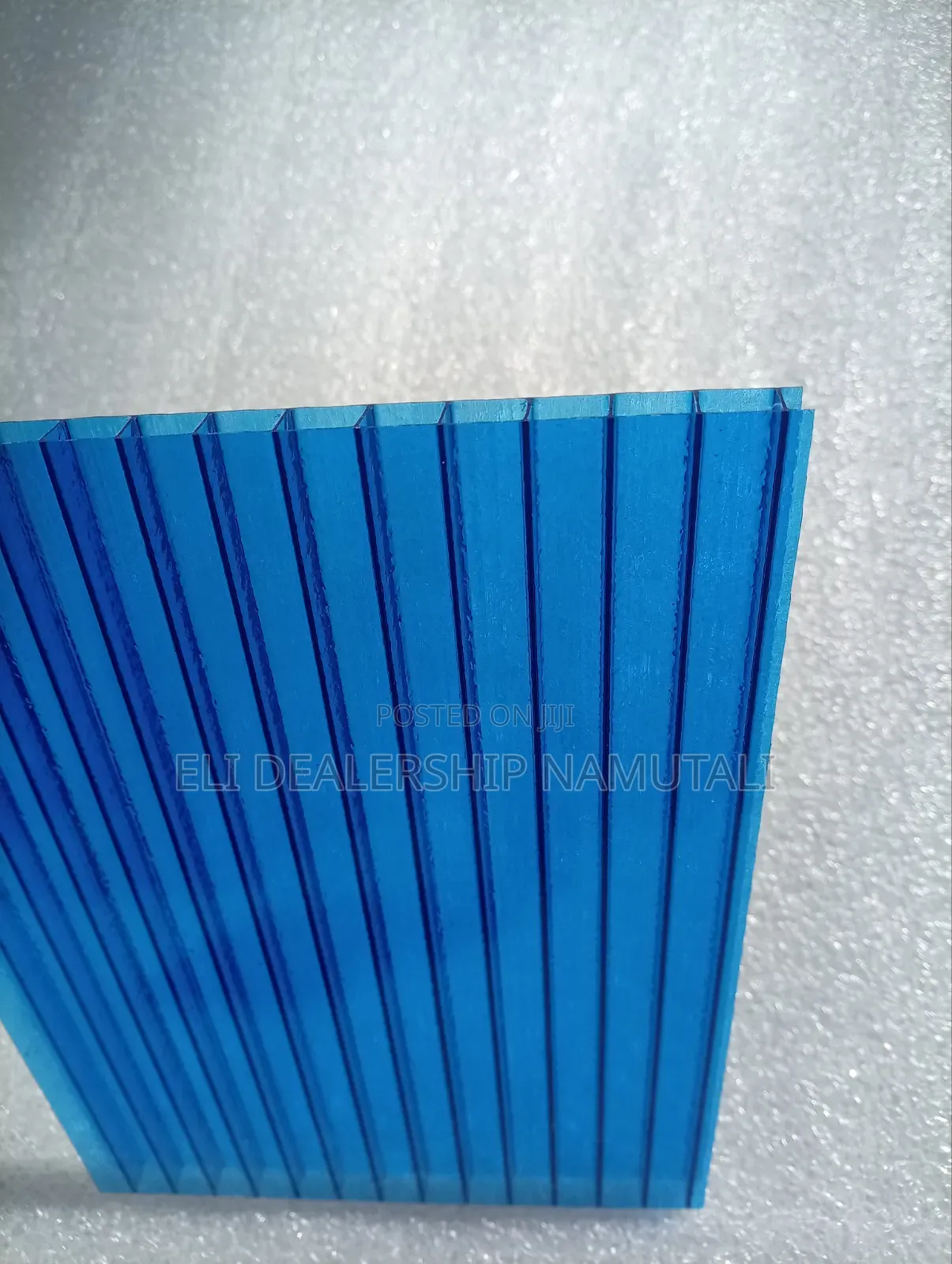 Blue Hollow Polycarbonate Sheet/Strong, Lightweight Roofing Solution