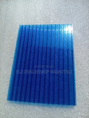 Blue Hollow Polycarbonate Sheet/Strong, Lightweight Roofing Solution
