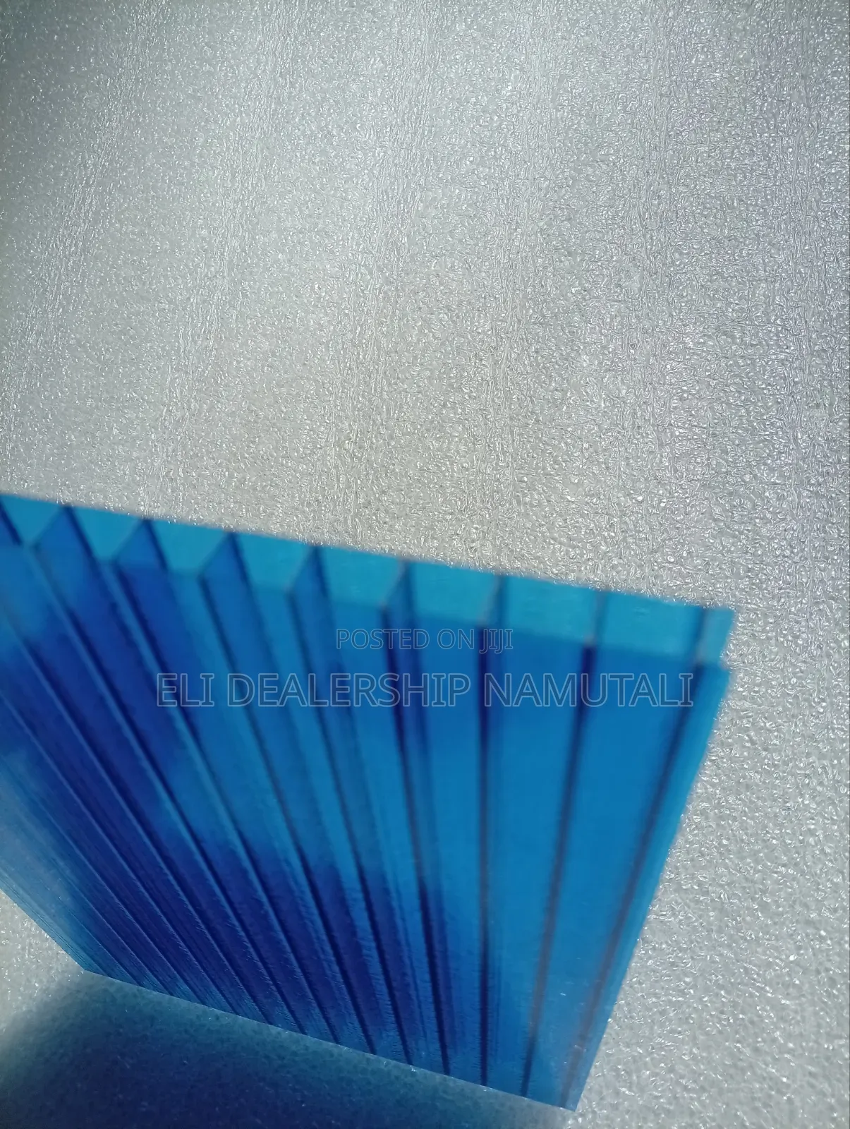 Blue Hollow Polycarbonate Sheet/Strong, Lightweight Roofing Solution