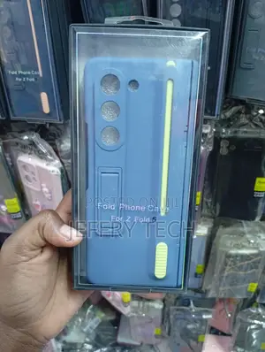 Blue Samsung Galaxy Z Fold 5 Case