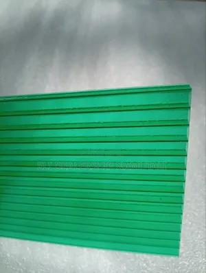 Uv-Protected Green Hollow Polycarbonate Sheet for Greenhouses Roofing