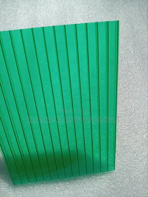 High-Quality Green Polycarbonate Sheet/Uv Resistant Roofing Cladding