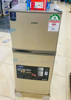 Ecomax 118l Energy-Saving Double Door Refrigerator