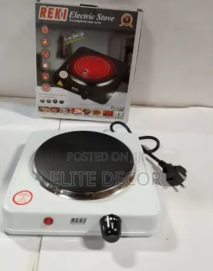 Reki Single Electric Hot Plate Cooker – Fast Heating, Portable