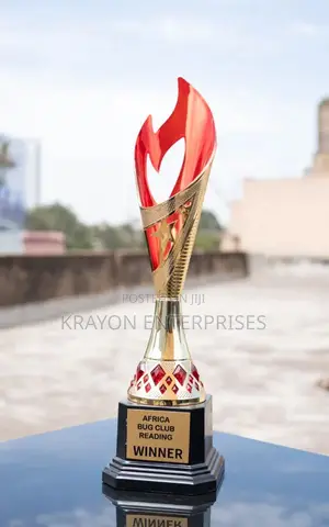 Flame Cup Sports Trophy