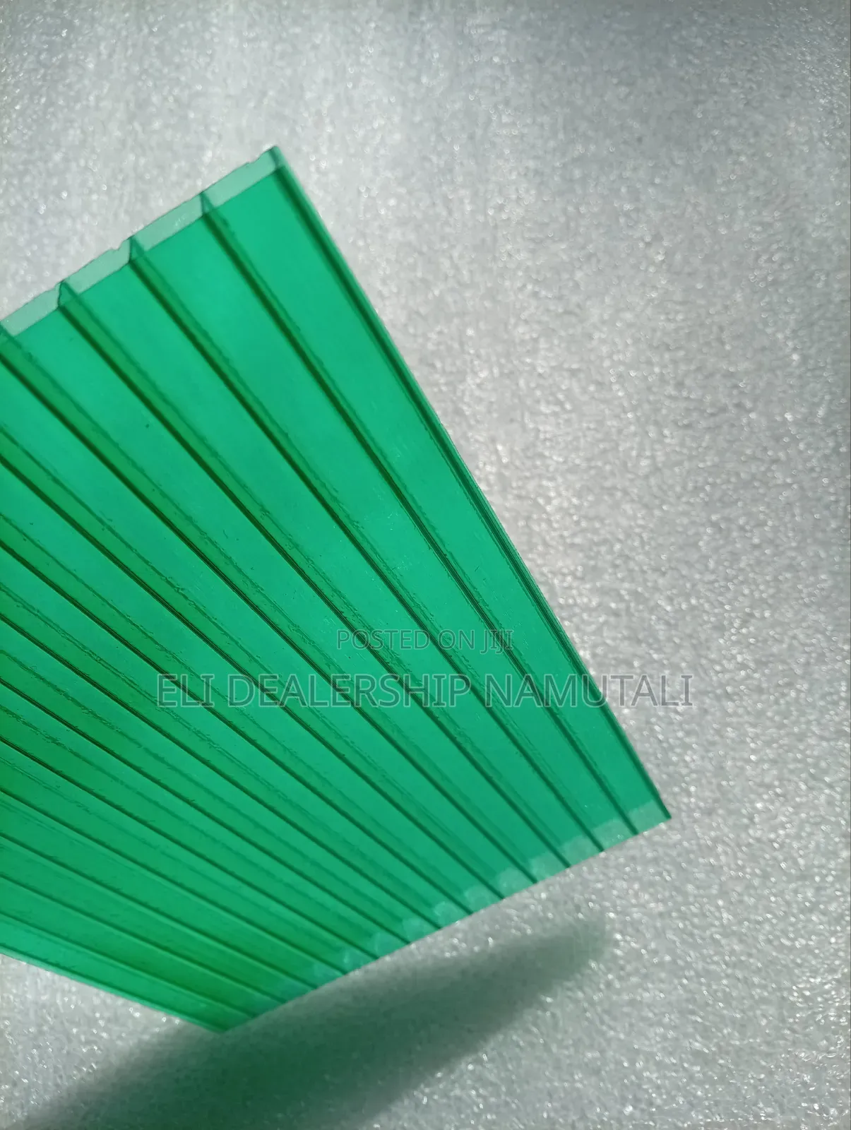 8mm Weatherproof Green Multiwall Polycarbonate Sheet/Roofing Material