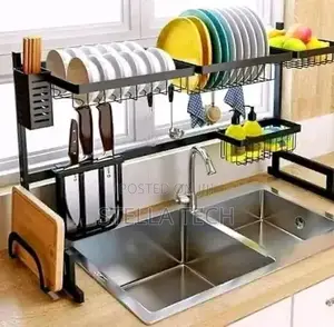 Over The Sink Drying Dish Rack