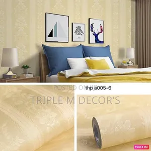 Durable Waterproof Self Adhesive Wallpaper Sold Per Roll
