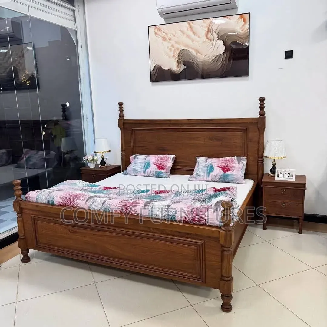 5*6 Mahogany Bed