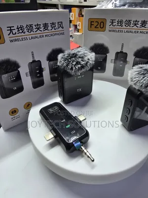 F20 Professional Wireless Recording Microphone – Crystal Clear Audio