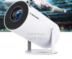 Hy300 Plain Portable Smart Projector Android 12.0 With 150 Ansi White