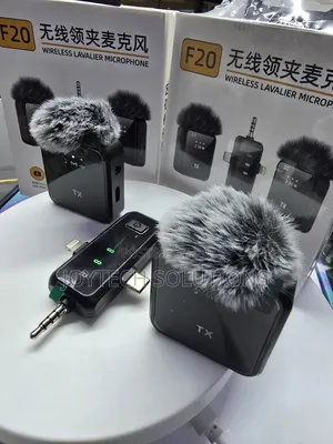 Premium F20 Wireless Mic for Facebook Live, Youtube Tiktok