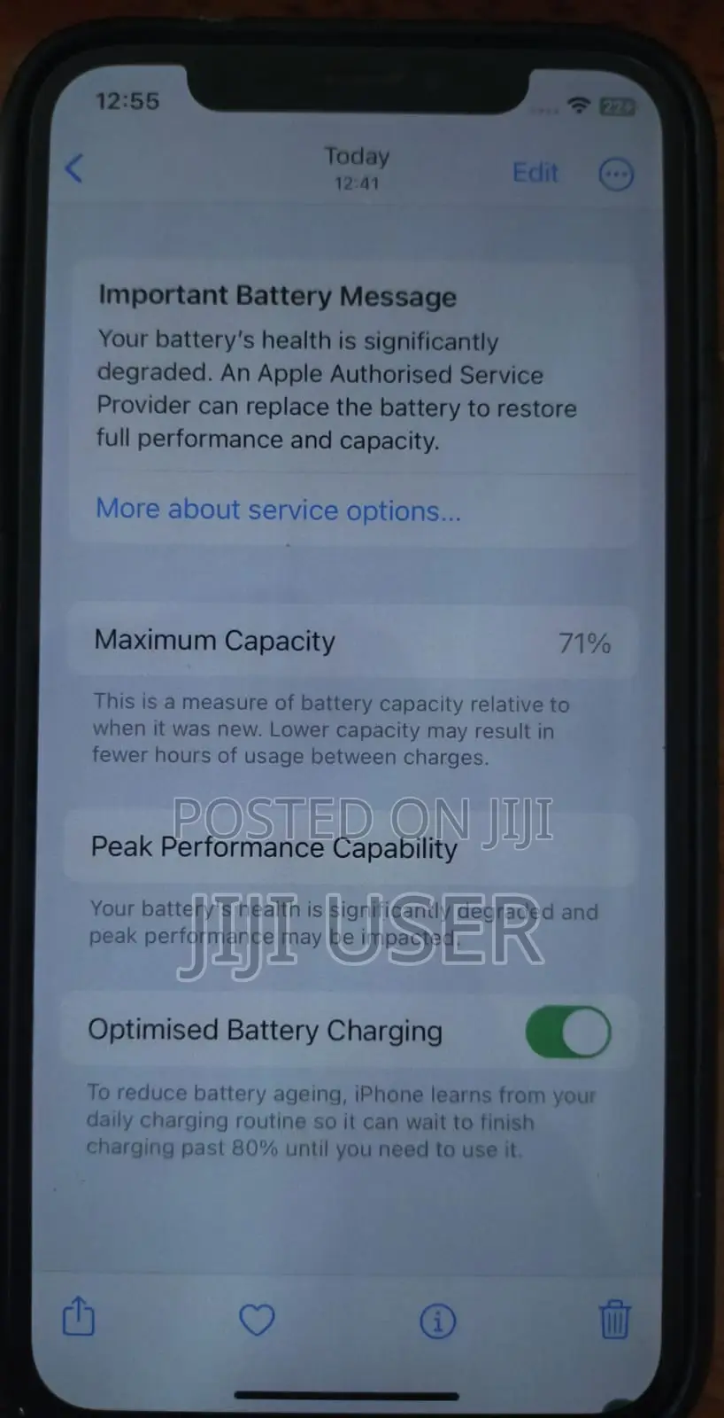 Apple iPhone X 64 GB White