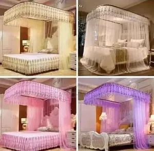 Luxury 2-Stand Mosquito Net for Queen King Beds
