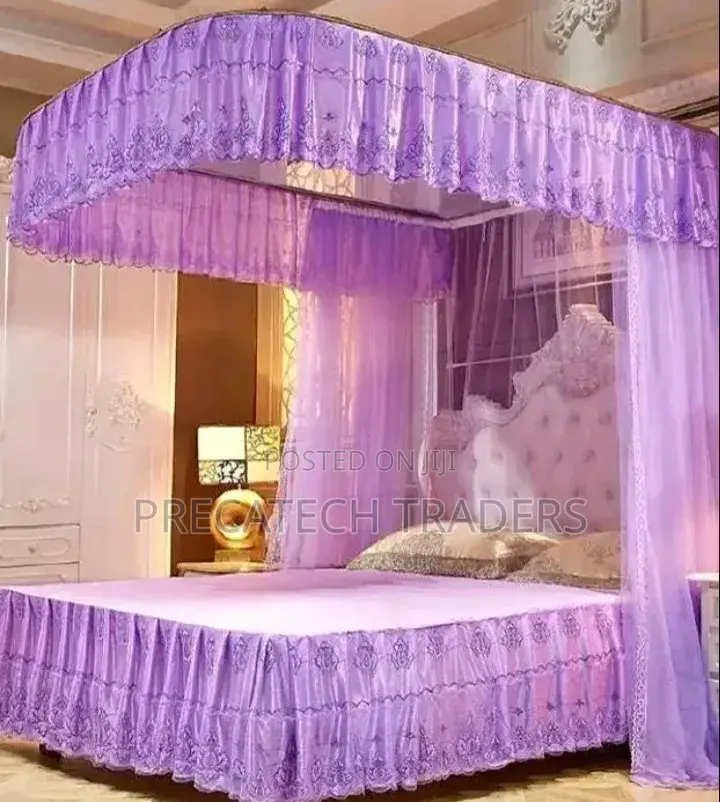 Luxury 2-Stand Mosquito Net for Queen King Beds