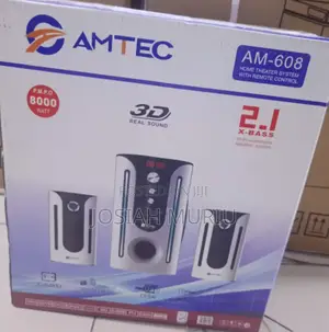 Amtec Am-608 Stereo Multimedia Speakers for Tv, Pc Laptop