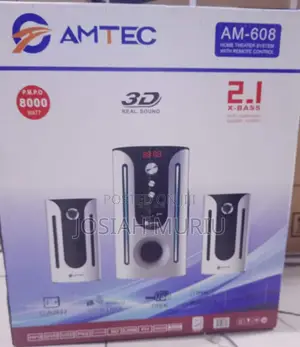 Amtec Am-608 2.1 Sound System – Stylish Design With Powerful Audio
