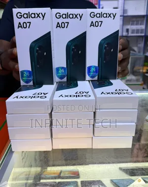New Samsung Galaxy A07 4G 128 GB Black