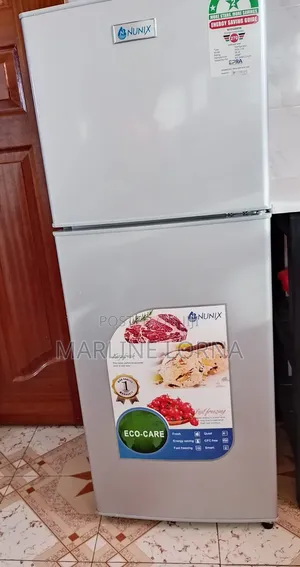 Nunix 138l Double Door Fridge - Excellent Condition