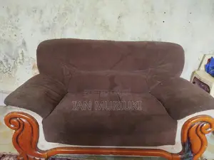 Beautiful Brown 2 Seater Couch