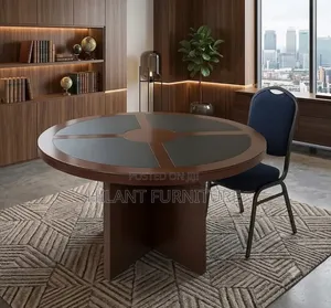 1.2m Round Boardroom Table