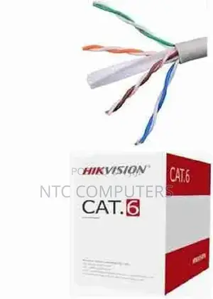 Hikvision Ds-1ln6u-W/Cca Cat6 Utp Network Cable
