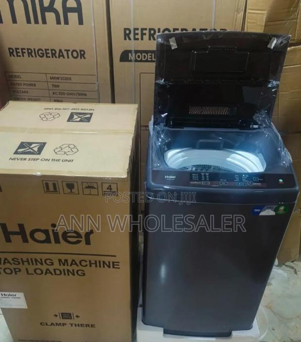 Haier Smart 8kg Full Automatic Top Loader Washing Machines H - main view