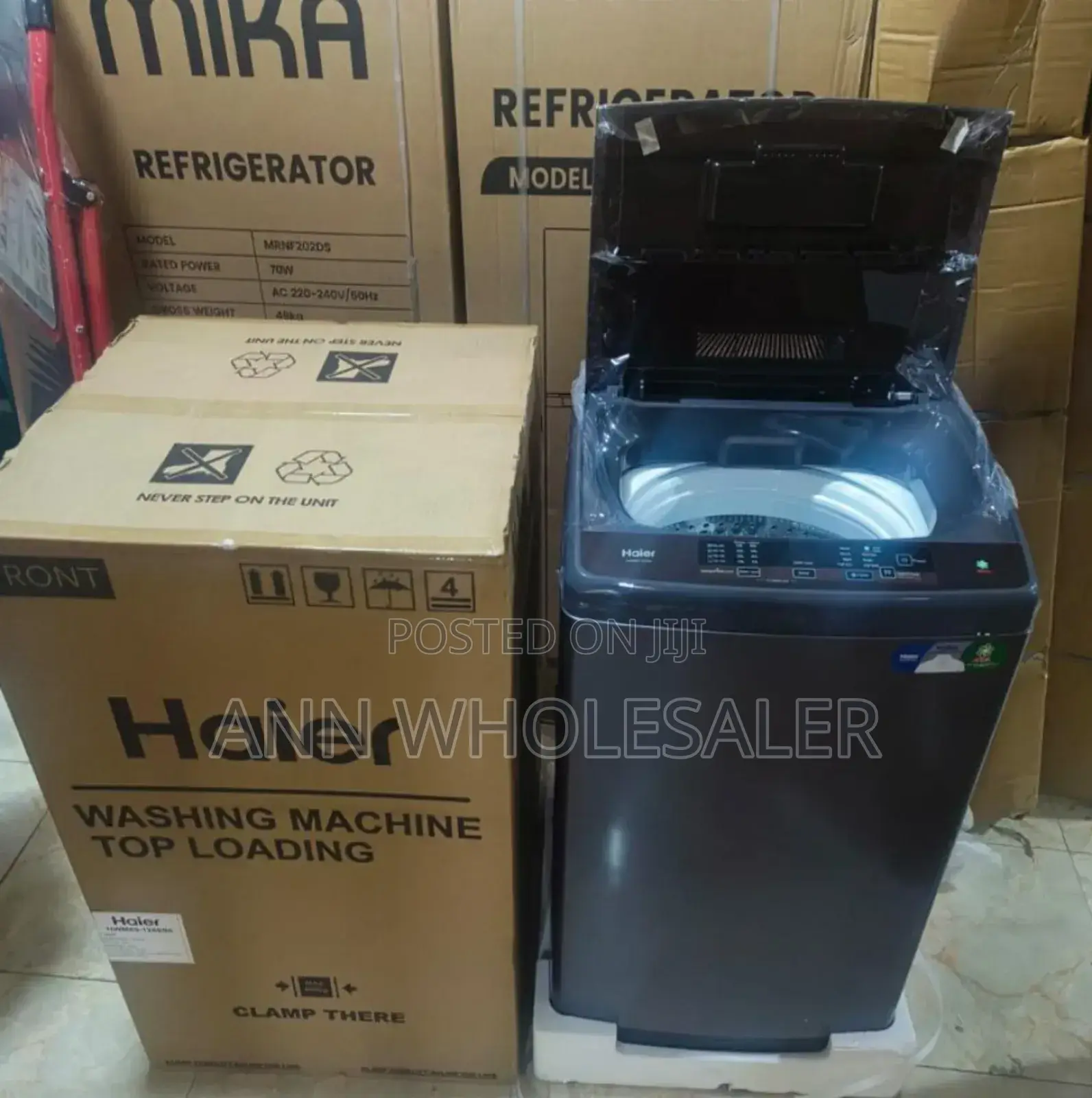 Haier Smart 8kg Full Automatic Top Loader Washing Machines H