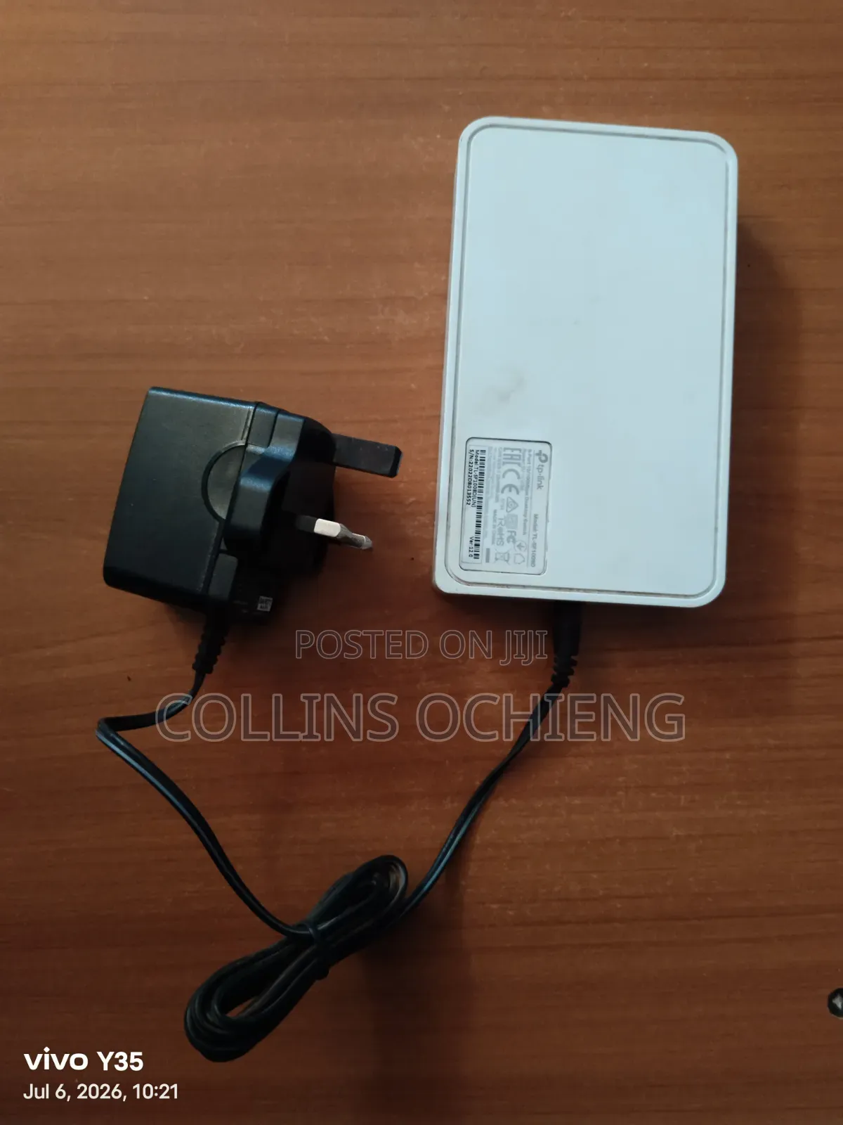 Mikrotik and Tp Link Switch.