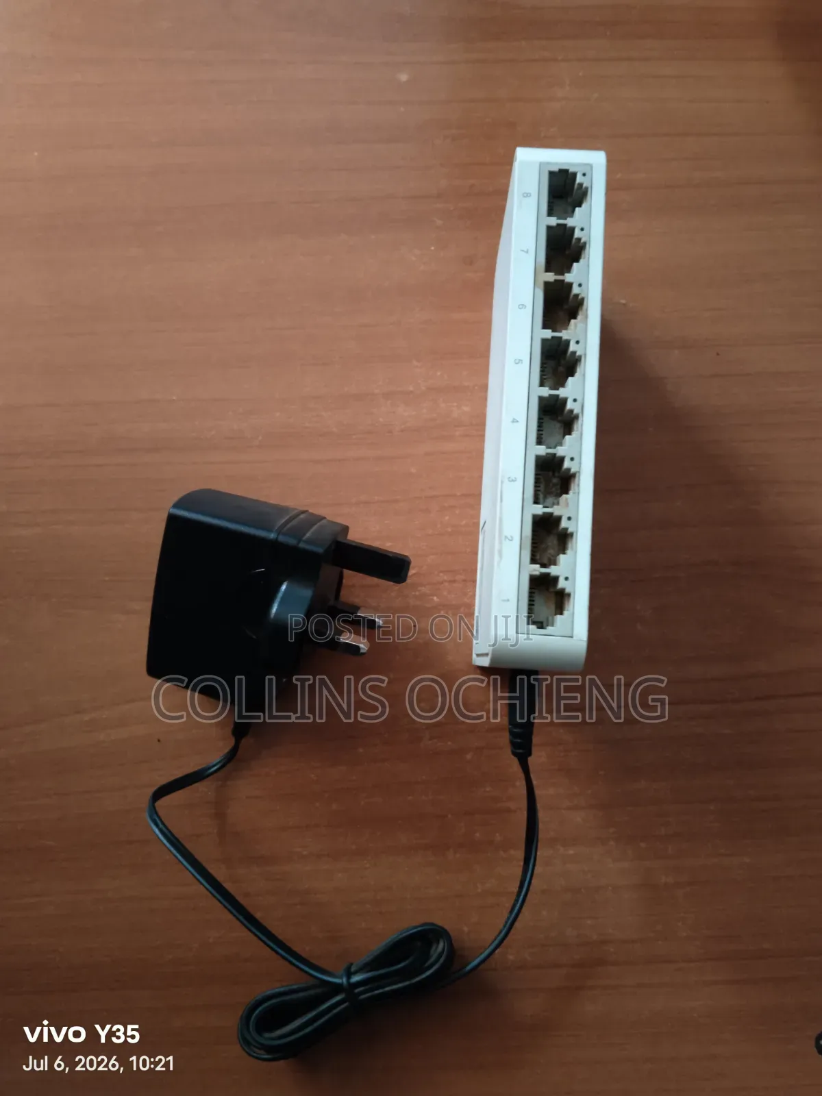 Mikrotik and Tp Link Switch.