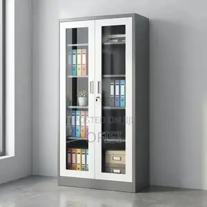 Office Cabinet; 2‐Door Transparent Office Cabinet