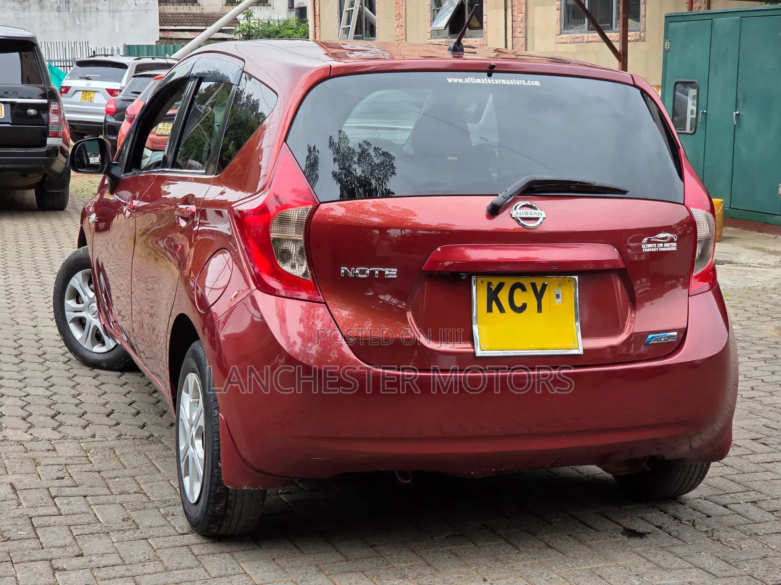 Nissan Note 2013 Maroon