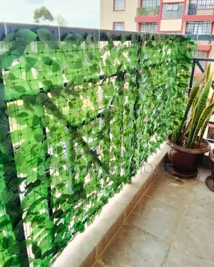 Outdoor Backyard Balcony Green Fence