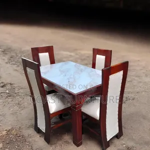 4 Seaters Dining Table That Suites Your Family With Marble Top