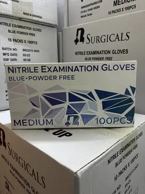 Blue Nitrile Gloves | Powder-Free Examination Gloves